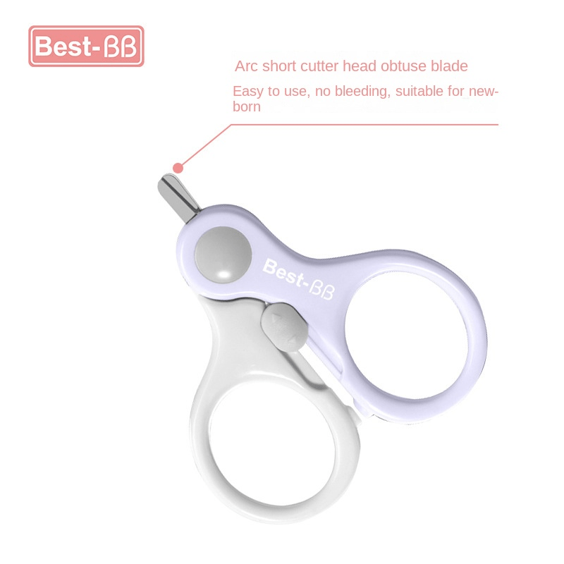 Nail Clipper with Lock Safety Small Nail Scissor