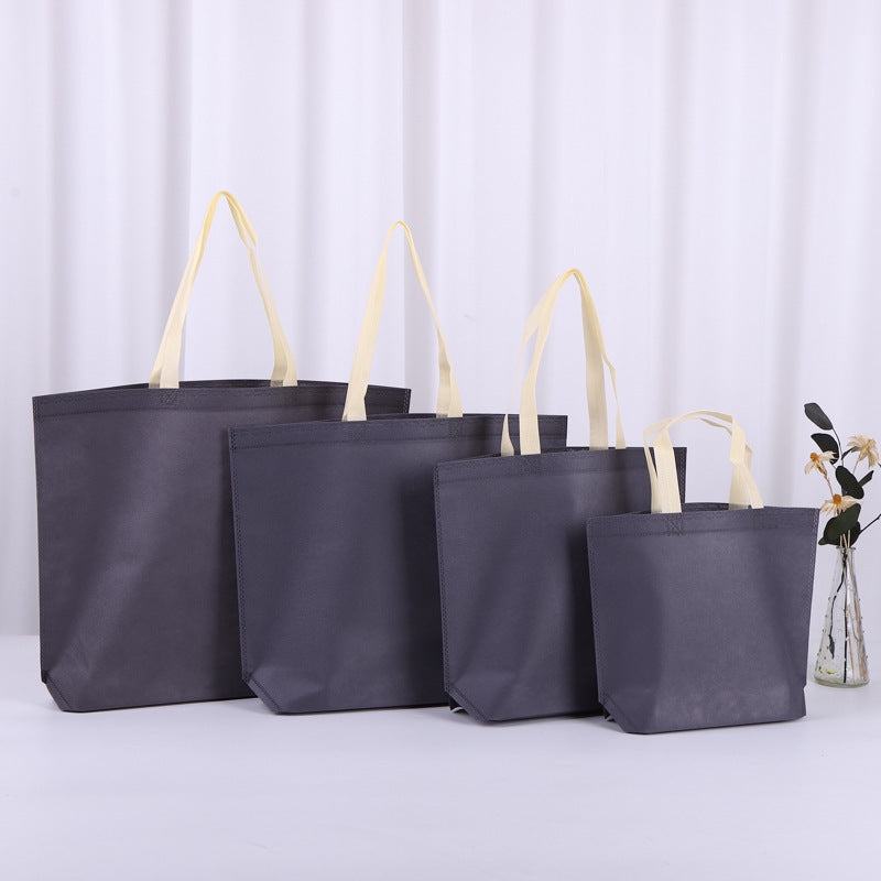 5 Non-woven Angled Shopping Tote Bags