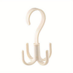 360 Spinner Hanger 4 Claw Storage Hanging Hook Closet Organizer Rod Rack