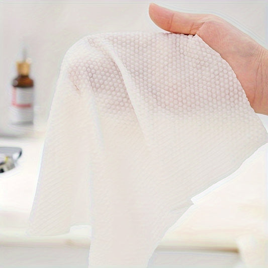 50pcs Disposable Compression Face Towel for Travel Camping Outdoor Activities