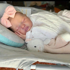 Silicone Asleep Reborn Doll 3D Paint Skin Visible Veins Alive Toy Asleep Girl