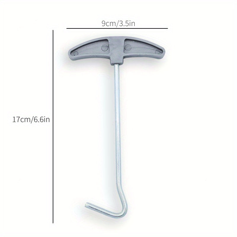 Portable Tent Nail Puller Camping Tool Hook Nail Extractor