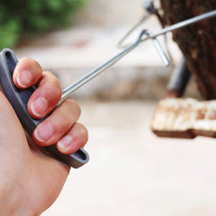 Portable Tent Nail Puller Camping Tool Hook Nail Extractor