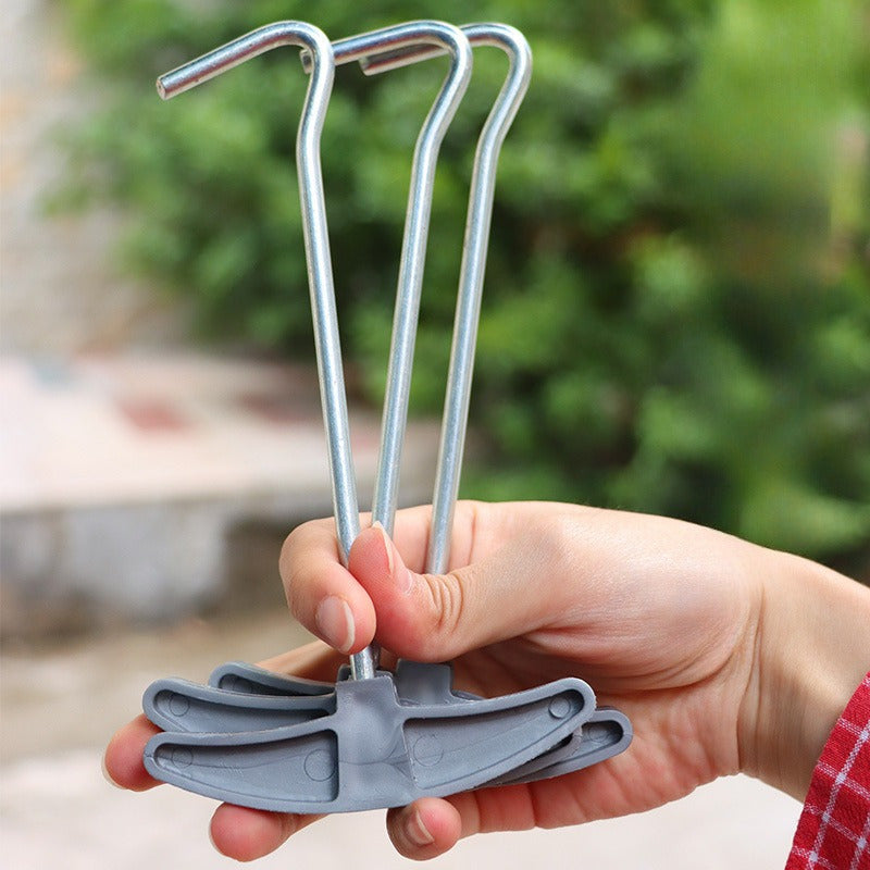 Portable Tent Nail Puller Camping Tool Hook Nail Extractor