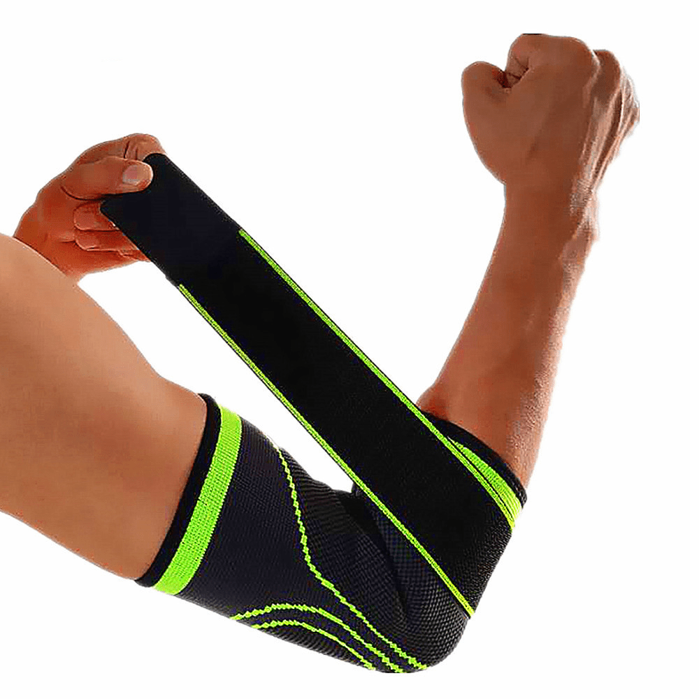 2pcs Adjustable Elbow Sleeves for Basketball Cycling