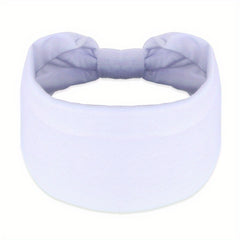 Widen Solid Elastic Headbands Moisture Wicking Sports Headband