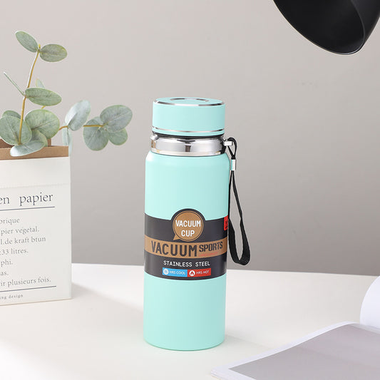 800ml Stainless Steel Insulated Water Bottle Double Layer Vacuum Cup