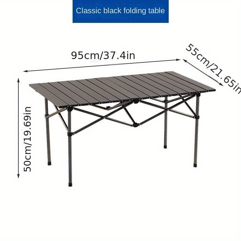 Portable Folding Aluminum Camping Table for Outdoor Camping BBQ