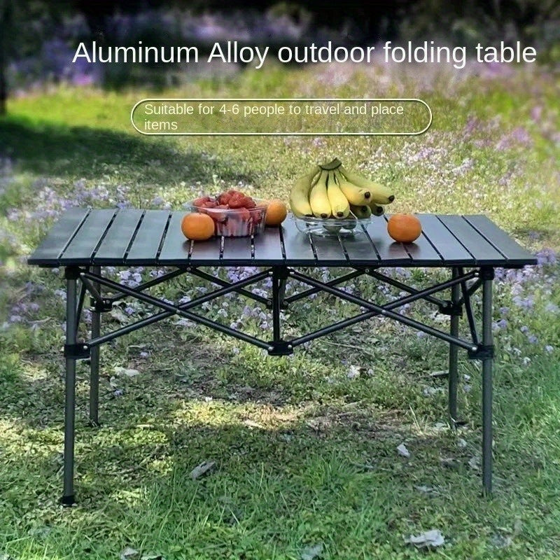 Portable Folding Aluminum Camping Table for Outdoor Camping BBQ