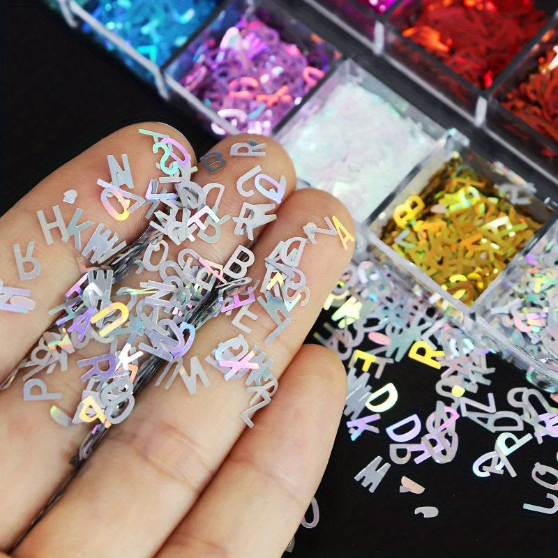 Holographic Glitter Sequins for Resin Molds Crafts