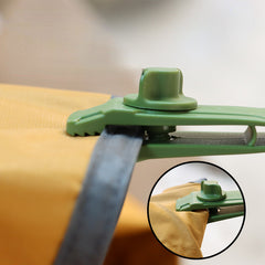 2pc Windproof Tent Awning Clamp to Secure Tarpaulin