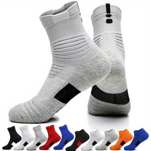 Thickened Breathable Sports Socks for Running & Basketball