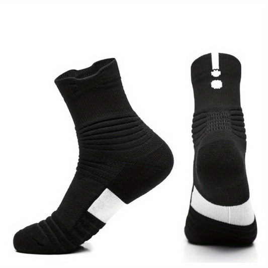 Thickened Breathable Sports Socks for Running & Basketball