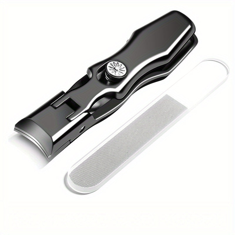 2pcs Nail Scissor With File Nail Clippers Portable Nail Cutter For Hard Nails