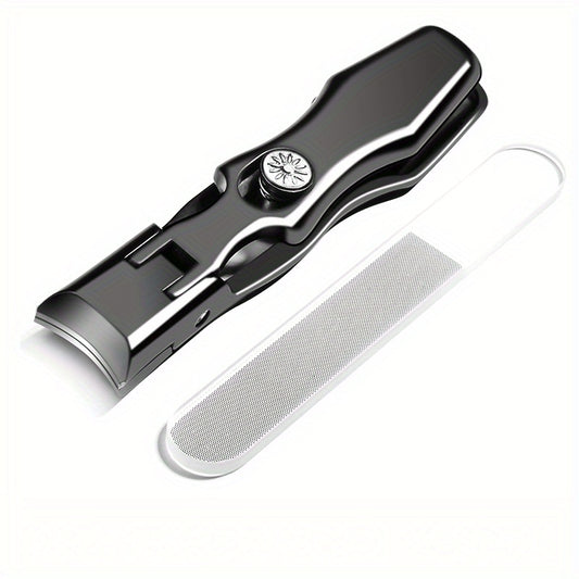 2pcs Nail Scissor With File Nail Clippers Portable Nail Cutter For Hard Nails