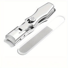 2pcs Nail Scissor With File Nail Clippers Portable Nail Cutter For Hard Nails