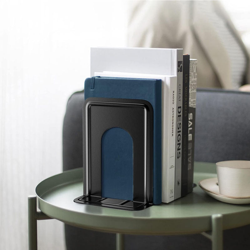Universal Heavy Metal Book End Office Bookshelf Holder