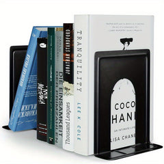 Universal Heavy Metal Book End Office Bookshelf Holder