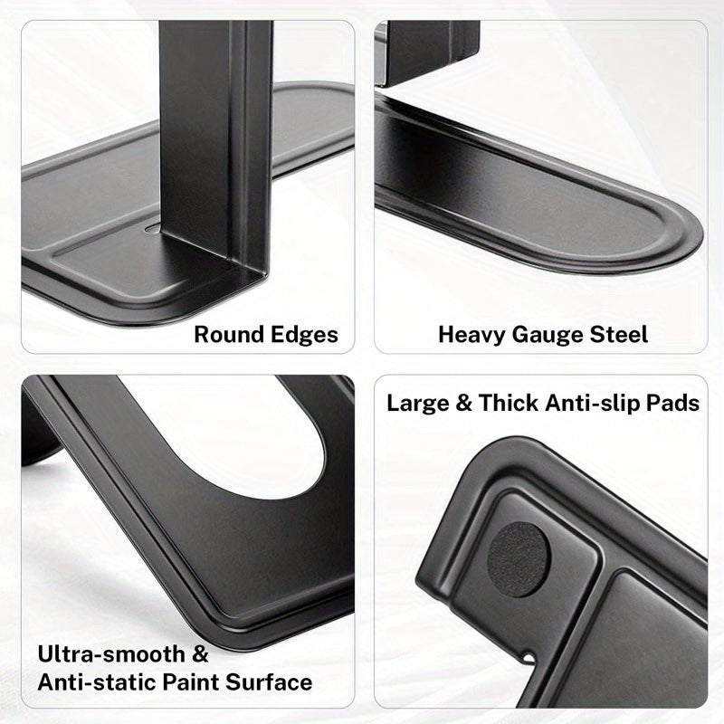 Universal Heavy Metal Book End Office Bookshelf Holder