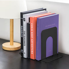 Universal Heavy Metal Book End Office Bookshelf Holder