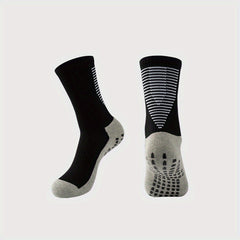 1pair Sports Socks Thickened Sweat Absorbing Breathable Socks