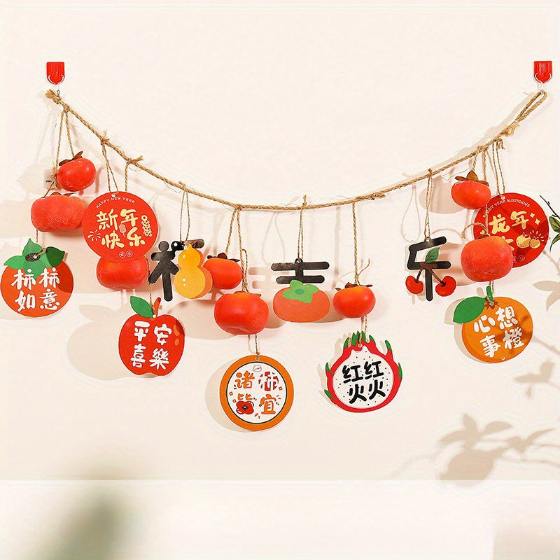 Persimmon String Decoration Door Hanging Ornaments Chinese Year Decoration