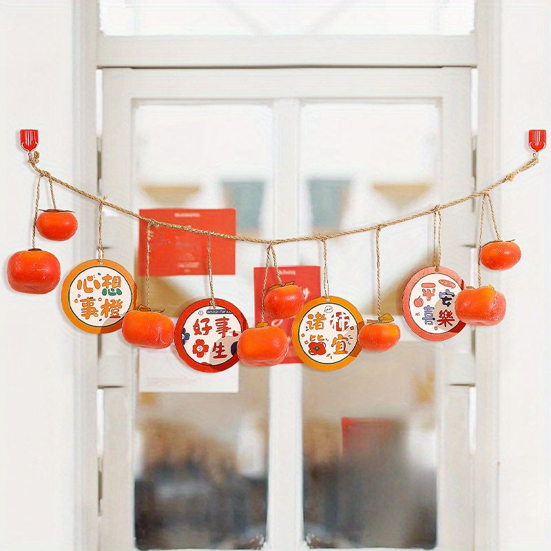 Persimmon String Decoration Door Hanging Ornaments Chinese Year Decoration