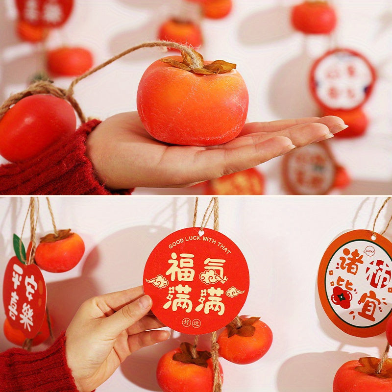 Persimmon String Decoration Door Hanging Ornaments Chinese Year Decoration