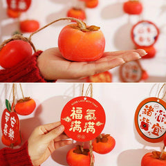 Persimmon String Decoration Door Hanging Ornaments Chinese Year Decoration