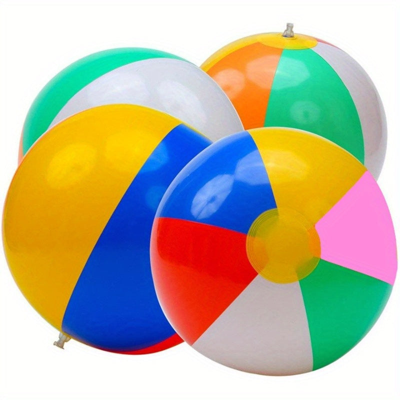 30 Beach Balls Bulk Inflatable Swimming Pool Toys Birthday Party Supplies Decor