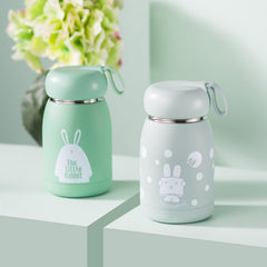 300ml Stainless Steel Insulation Cup Portable Rabbit Water Bottle