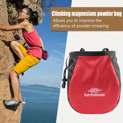 Tear-Resistant Chalk Bag for Outdoor Climbing