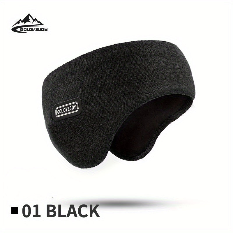 2pcs Windproof Double layer Ski Earmuffs Ear Covers - Unisex Ear Protection