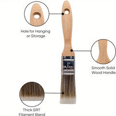 5pcs Paint Brushes Set for Painting and Cleaning