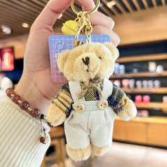 Bear Bag Pendant Doll Plush Toy Keychain DIY Hanging Ornaments