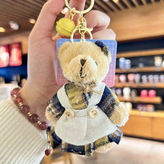 Bear Bag Pendant Doll Plush Toy Keychain DIY Hanging Ornaments