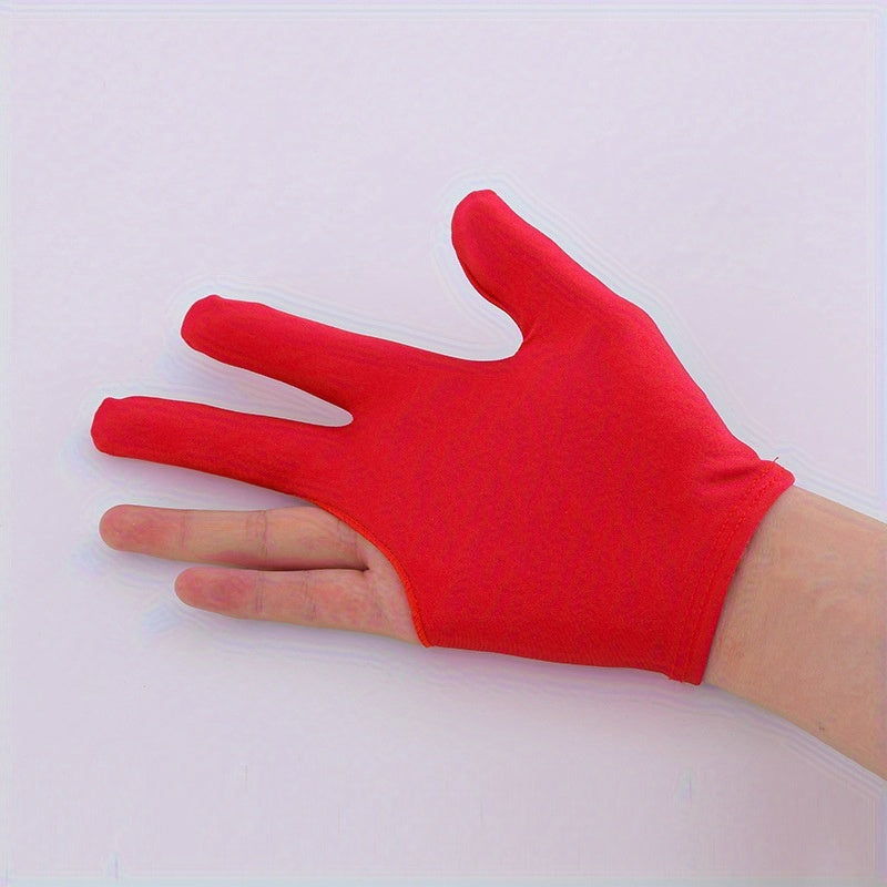 Billiards Smooth Gloves 3 Finger Billiard Accessories