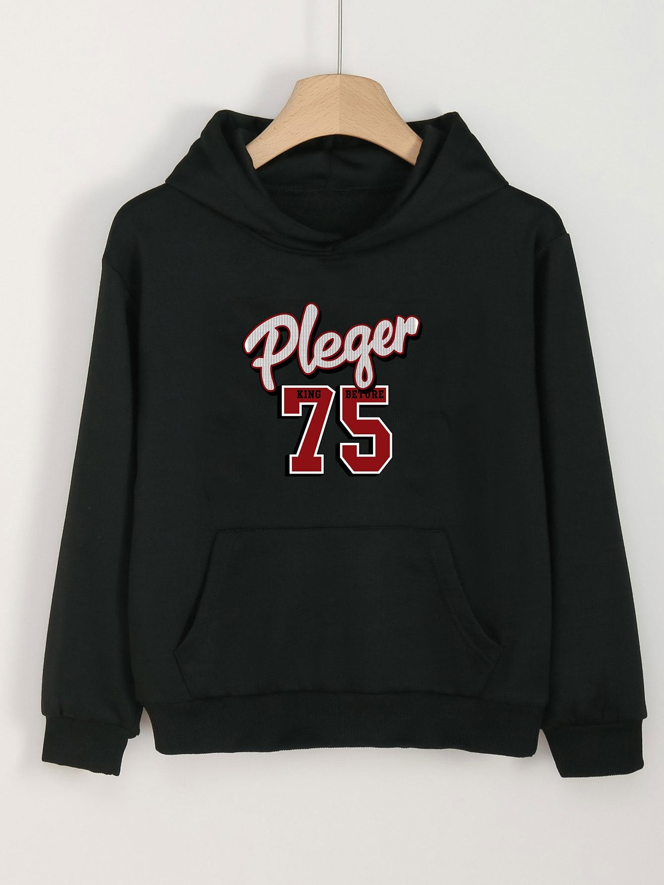 Girls Cartoon Pleger 75 Long Sleeve Hooded Sweatshirt