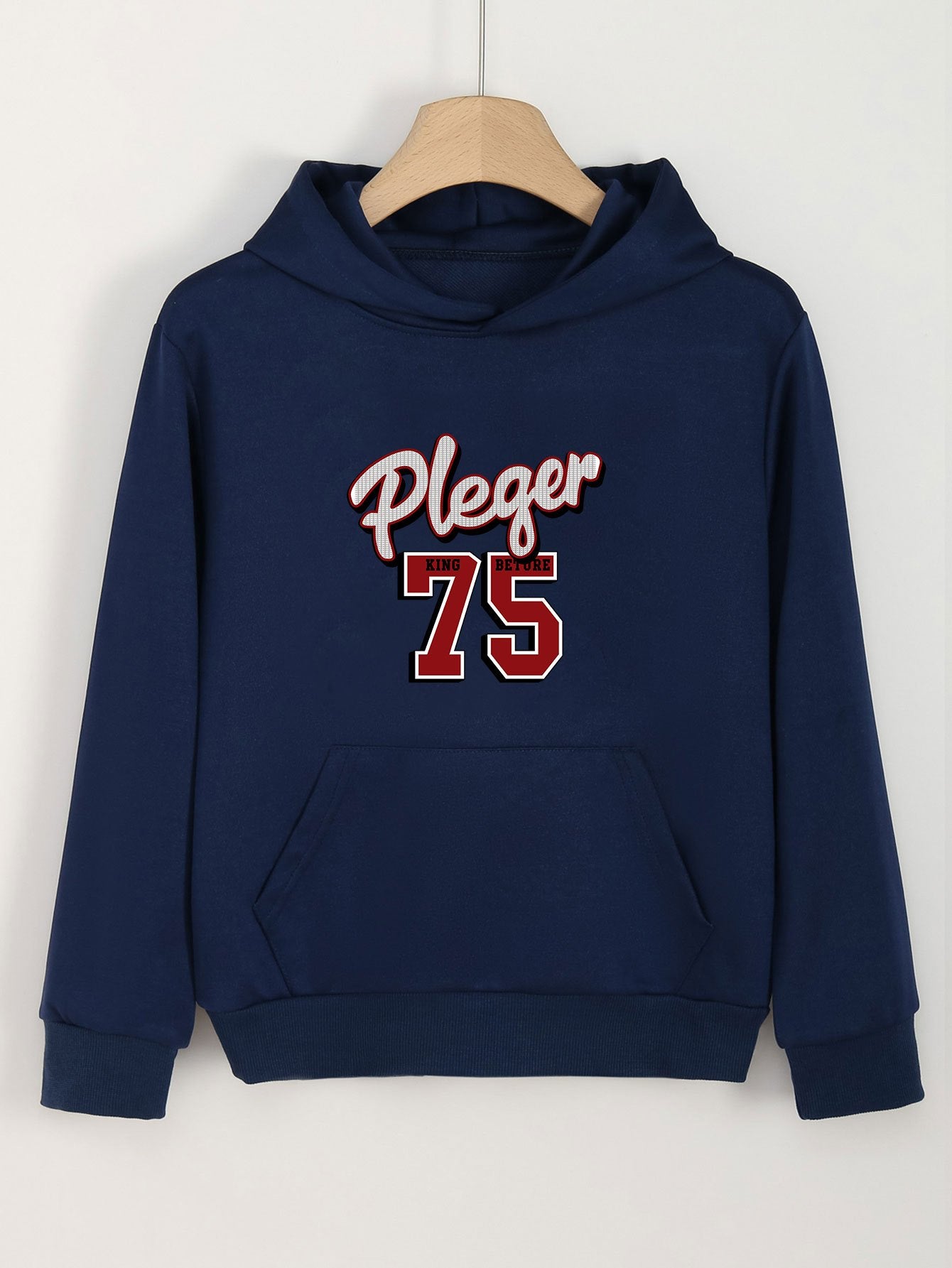 Girls Cartoon Pleger 75 Long Sleeve Hooded Sweatshirt
