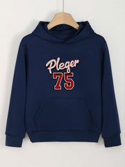 Girls Cartoon Pleger 75 Long Sleeve Hooded Sweatshirt