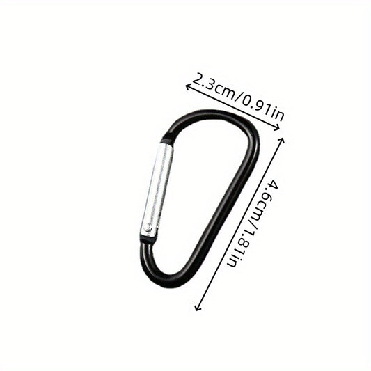 10pcs Metal Buckle Aluminum Water Bottle Buckle Outdoor Camping Hiking