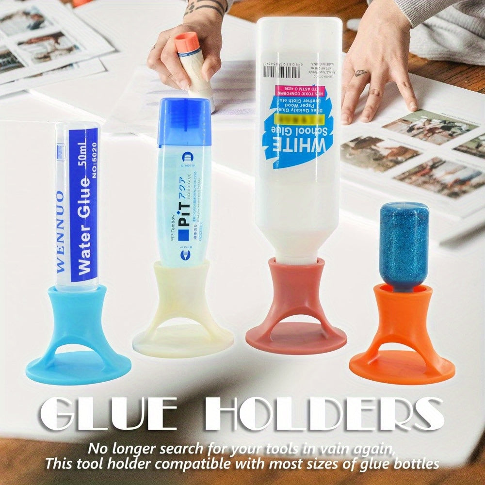 Plastic Glue Bottle Stand Craft Tool for Scrapbooking Projects