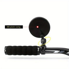 Bicycle Mirror Handlebar Rearview Mirror 360 Degree Rotate Cycling Accessories