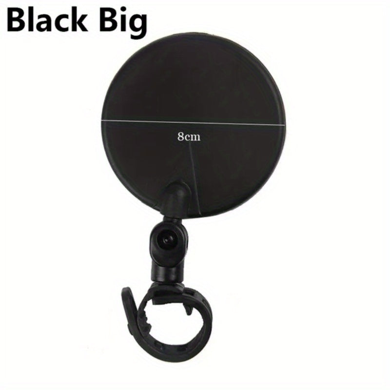 Bicycle Mirror Handlebar Rearview Mirror 360 Degree Rotate Cycling Accessories