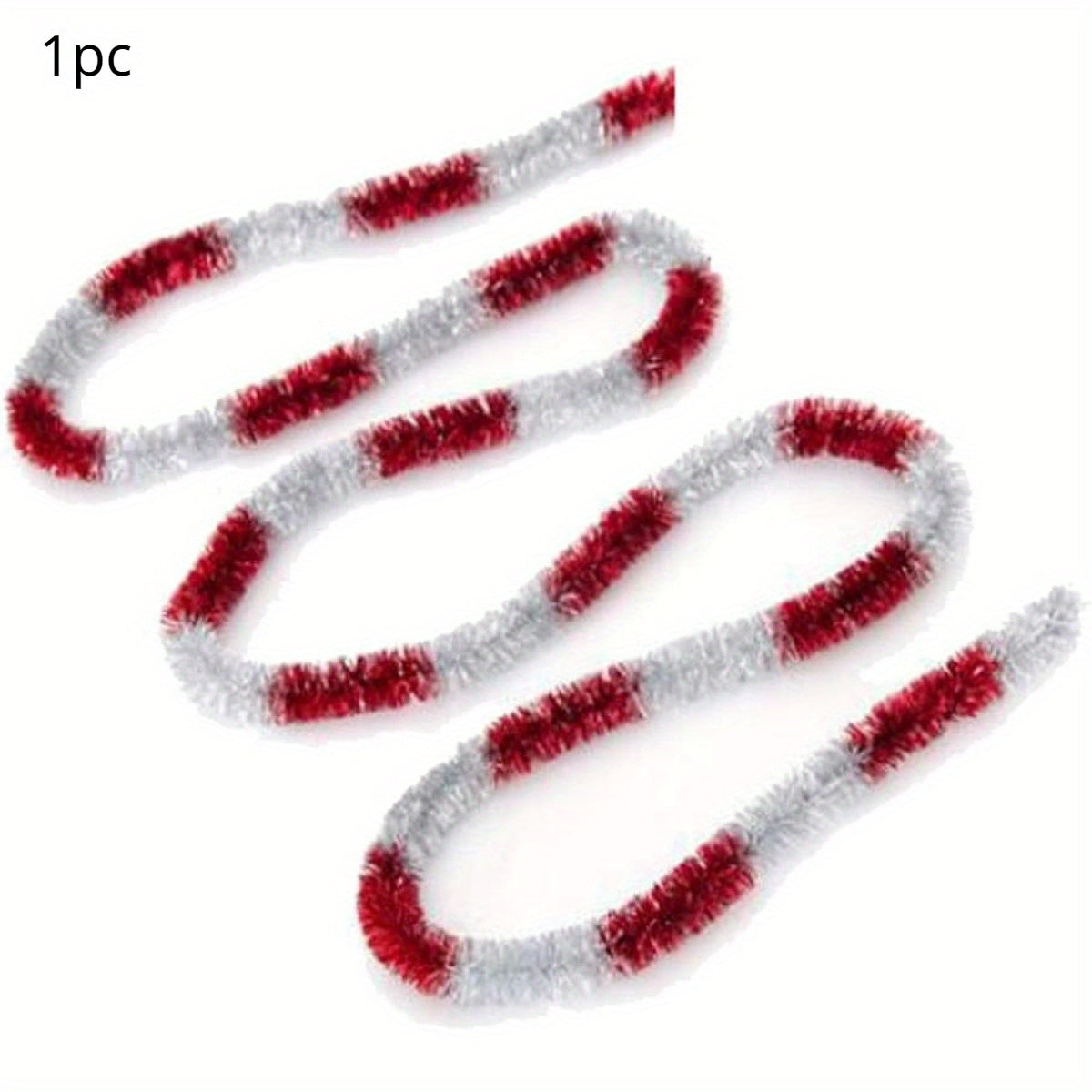 2-Color Holiday Tops Pull Flower Ribbons for Christmas Tree Pendants