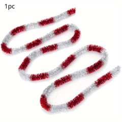 2-Color Holiday Tops Pull Flower Ribbons for Christmas Tree Pendants
