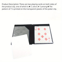 Magic Poker Color Disappearing Paper Trick