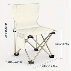 Portable Folding Leisure Chair for Outdoor Fishing Camping Beach