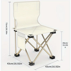 Portable Folding Leisure Chair for Outdoor Fishing Camping Beach