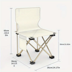 Portable Folding Leisure Chair for Outdoor Fishing Camping Beach